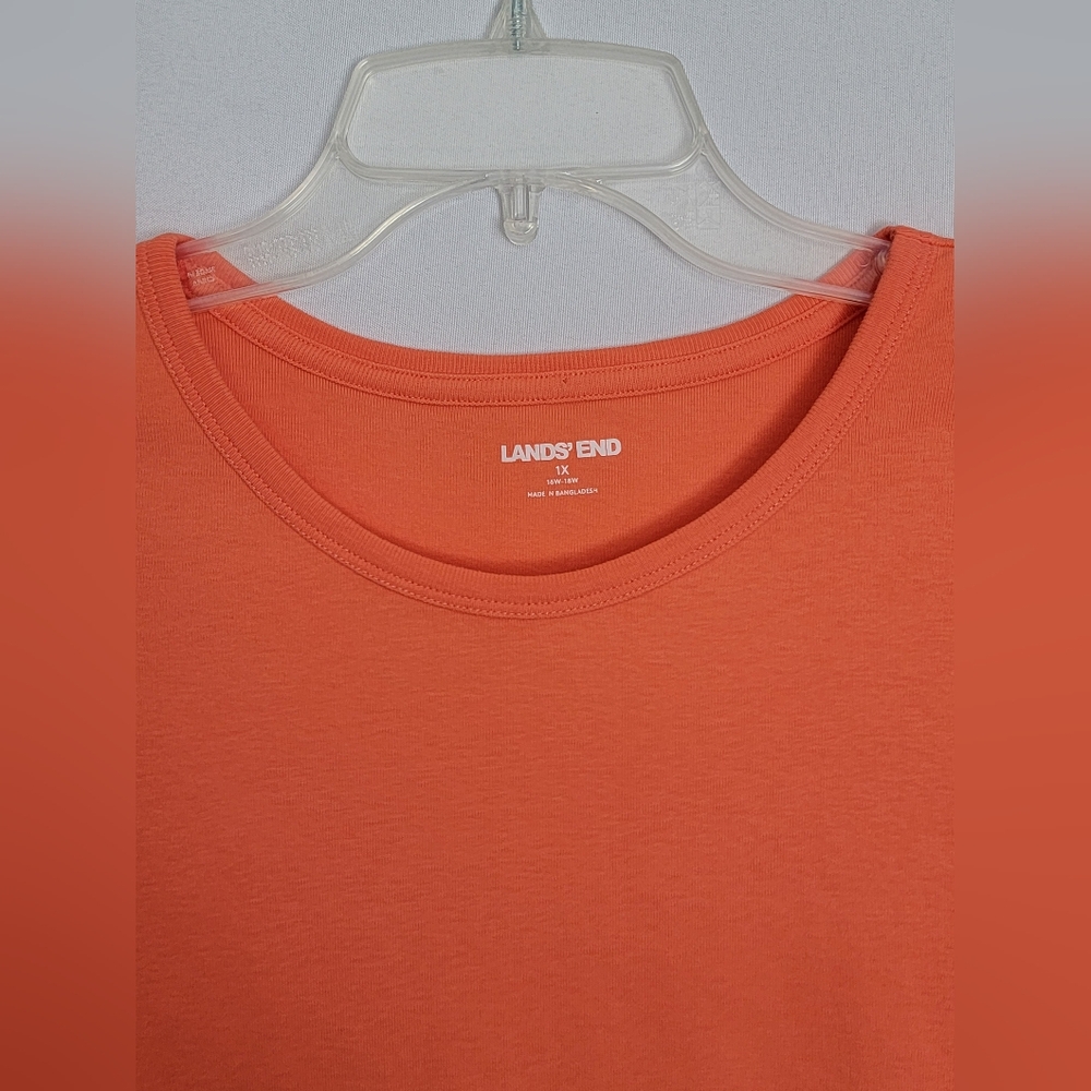 Lands' End Short Sleeve Tee Size 1X - Picture 4 of 7